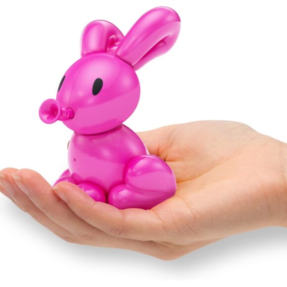 Squeakee  Minis Poppy Bunny Interactive Balloon Toy-Record & Playback - Picture 5 of 5
